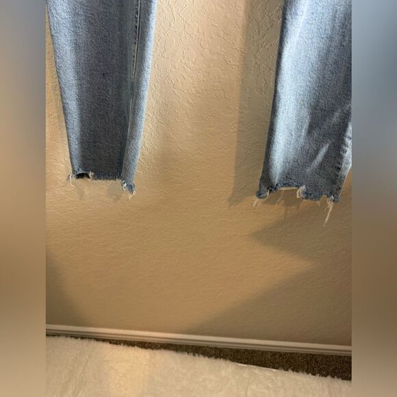 Agolde Denim Women's Nico High Rise Button Fly Jeans Size 30 - Picture 2 of 7